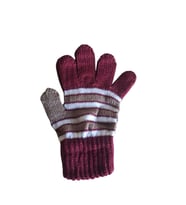Kışlık Erkek Çocuk Eldiveni 4-8 Yaş (Bordo)