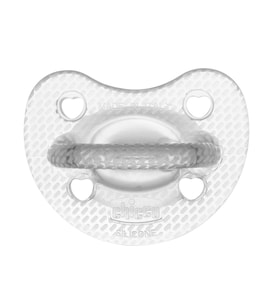 chicco Physioforma Crystal, Emzik, 6-16 Aylık, 2'li, Şeffaf/Beyaz
