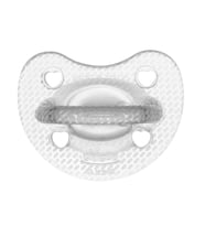 chicco Physioforma Crystal, Emzik, 6-16 Aylık, 2'li, Şeffaf/Beyaz