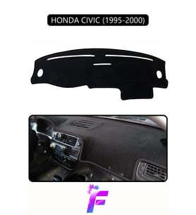 HONDA CIVIC (1995-2000) Uyumlu Torpido Örtüsü Yansıma Önleyici Kolay Montaj Tam Koruma F54