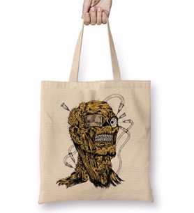 Monster 1 Bez Çanta Uzun Saplı