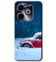 İnfinix Hot 40i Kılıf HD Desen Baskılı Kılıf - Karlı Vosvos