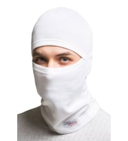 Thermoform Heavy Kar Yüz Maskesi Balaclava Beyaz