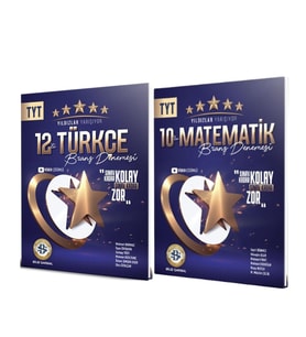 Bilgi Sarmal TYT Yıldızlar Yarışıyor Türkçe ve Matematik Deneme Seti 2 Kitap