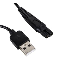 Ayt Tıraş Makinaları İçin Usb Şarj Kablosu 1 Metre Tıraş Makinası Elektirik Enerji Kablosu No:10