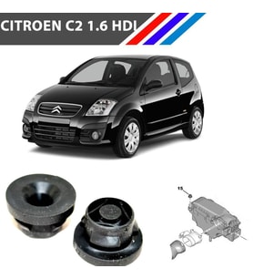 Otozet Citroen C2 1.6 HDI Hava Filtre Kutu Lastiği 2 Adetli Takım 1422A3