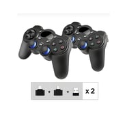 2.ghz Wireless 2 Adet Gamepad Kablosuz Oyun Kolu Pc Ps3 Kol Tv Box Android Tv Telefon/tablet Uyumlu