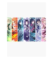 Kimestu No Yaıba Demon Slayer #2 Tablo Ahşap Poster Dekoratif