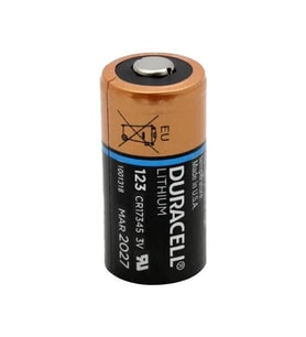Duracell CR123A Ultra Lityum Pil AÇık Dökme Pil Kamera Fotoğraf Makinası Pili 34x16x16 mm
