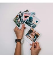Kişiye Özel Polaroid Fotoğraf Baskısı, 12 Adet Pola Kart Kişiselleştirilebilir Özel Tasarım Hediye, Retro Polo Card Çıkart Bastır