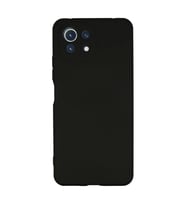 Xiaomi Mİ 11 Lite Kılıf Nano içi Kadife Silikon - Siyah