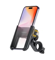 Impact Bisiklet Telefon Tutucu KLEMMP, QR Mandallı (Siyah)