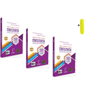 Karekök TYT Matematik 1 2 Ve 3.Kitap Mps Konu Anlatımlı Set Yeni
