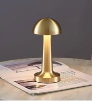 Şarjlı Dokunmatik Led Masa Lambası - GOLD Rengi
