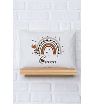 Pia Baby Premium %100 Pamuk İsme Özel Kız Bebek Yastık Kılıfı 35*45 cm 5033-12