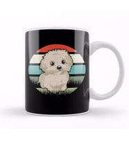 Maltese Dog 03 Kupa Bardak Porselen