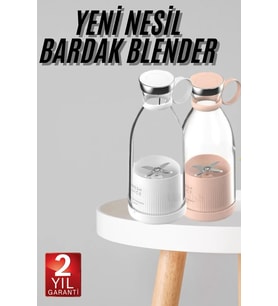 Taşınabilir Kablosuz Şarjlı Kişisel Smoothie El Blender Mini Meyve Sıkacağı