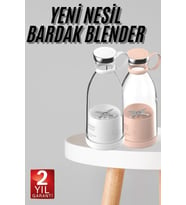 Taşınabilir Kablosuz Şarjlı Kişisel Smoothie El Blender Mini Meyve Sıkacağı