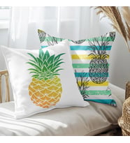 eJOYA Ananas Tasarımlı 2'li Yastık İçi Ve Kırlent Kılıfı 45cm 113420