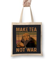 Avatar Iroh Make Tea Not War 02 Bez Çanta Uzun Saplı