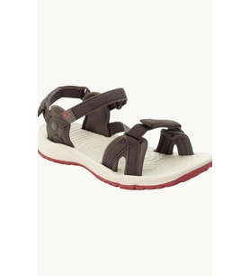Jack Wolfskin 4019041 Lakewood Ride Coconut Brown/Auburn Kadın Sandalet (KAHVE)