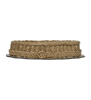 e38 EL İŞÇİLİĞİ KAĞIT İP SEPET ÖRGÜ  26*19 cm - 6177 (Karışık)