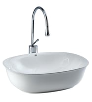EH-4600 Tezgah Üstü Lavabo Beyaz