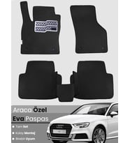 AUDİ A3 HATCHBACK (2013-2020) Uyumlu EVA Paspas Tam Set–Araca Özel,Su Geçirmez,Kolay Montaj