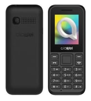Alcatel 1068D Siyah TUŞLU Cep Telefonu Dual SIm ( Teşhir-Outlet)