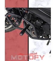 Gp Kompozit Bajaj Dominar 250 / 400 2020-2024 Uyumlu Motor Koruma Demiri Siyah