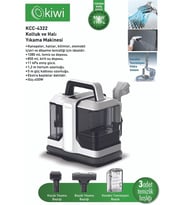 Kiwi Kcc-4322 Koltuk Ve Halı Yıkama Makinesi, 450W, Beyaz