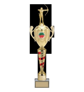 ODAK KUPA - Figürlü Kupalar - Okçu Figürlü Kupalar FG-084 B - 63 cm