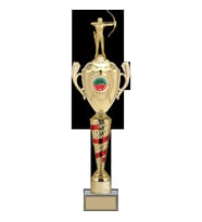 ODAK KUPA - Figürlü Kupalar - Okçu Figürlü Kupalar FG-084 B - 63 cm
