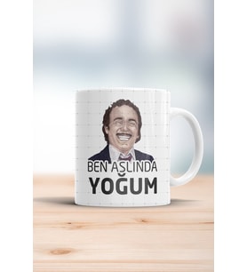 Ben Aslında Yoğum Kupa Bardak