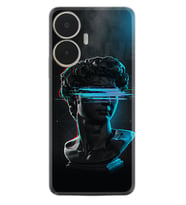 Realme C55 Kılıf Silikon Desen Özel Seri Alone 1668