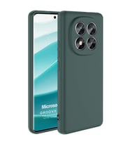 Microsonic Xiaomi Redmi Note 14 Pro 4G Kılıf Groovy Soft Koyu Yeşil (Koyu Yeşil)