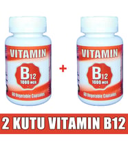 Vitamin B12 1000mcg 120 Kapsül (2 KUTU)