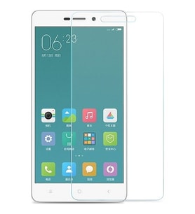 Xiaomi Redmi 3S Uyumlu Ekran Koruyucu Screen Protector Tempered Glass Kristal Netliğinde %100 HD Görüntü, Yüksek Kalite Kırılmaz Temperli Cam (Şeffaf)