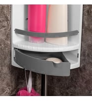 Banyo Köşesi Banyo Duşakabin Rafı Çekmeceli Raf