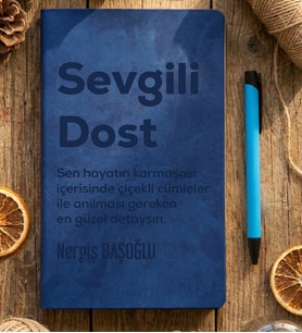 Kişiye Özel Sevgili Dost Defter Doğum Günü Hediyesi