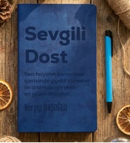Kişiye Özel Sevgili Dost Defter Doğum Günü Hediyesi
