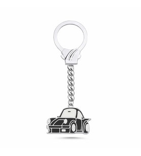 Porsche 911 Gümüş Anahtarlık T57