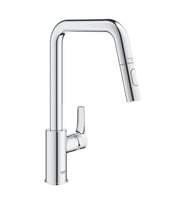 GROHE EUROSMART OHM SINK U-SPOUT DUAL AKISLI SPİRALLİ EVİYE BAT. G30619000