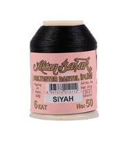 Altınbaşak Oya ve Dantel İpi 20 gr - No: SİYAH
