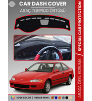 HONDA CIVIC (1994-2000) Torpido Örtüsü Ön Panel Torpido Koruma Tam Uyum Çatlamayı Önler Kolay Montaj