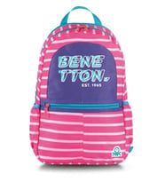 Benetton Sırt Çantası Pembe Kod:03752 Okul Çantası Lisanslı Orijinal