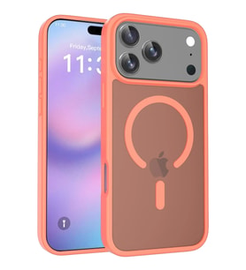 Mey İthalat® iPhone 17 Pro Max Jota Magsafe Kapak - Turuncu