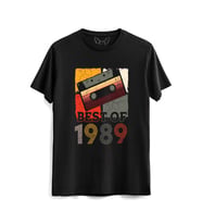 Vintage 1989 Best Of Siyah Tshirt