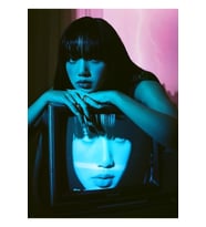 Televizyon - Portre Fotoğrafçılığı/ 35mm Film/ Neon Tablo Ahşap Poster Dekoratif