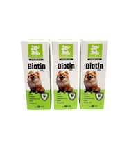 3 Kutu Köpekler İçin Biotin/Kolajen/Omega 3-6 50 ml